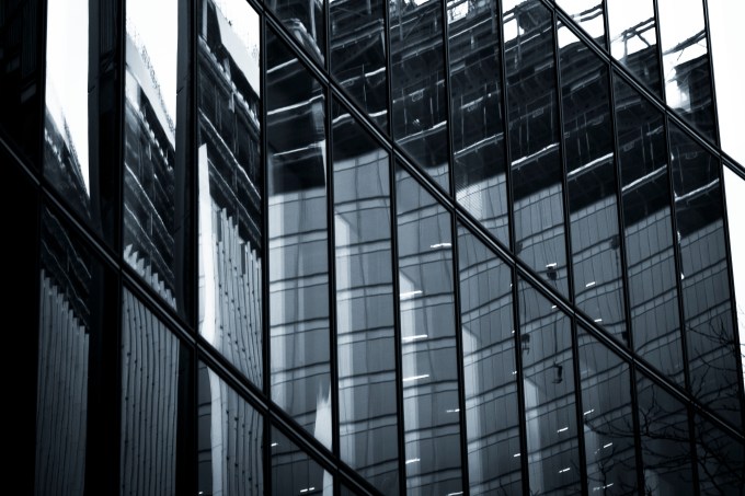 Cubist building. London